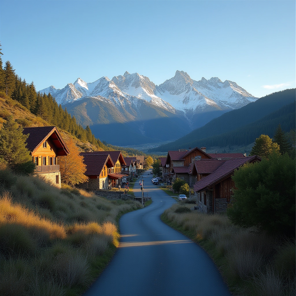 Villa La Angostura scenic view representing workshop location